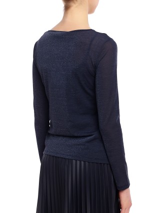 Синій светр MAX MARA : фото 4 - Invogue